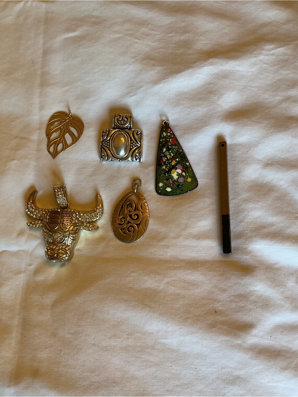 Pendant Bundle Gold and Silver Tone